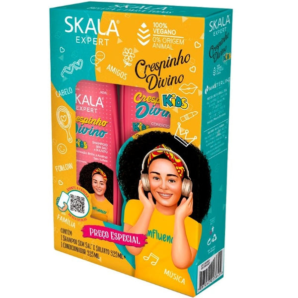 Skala Kids - Kit Champú + Acondicionador "Crespinho Divino"