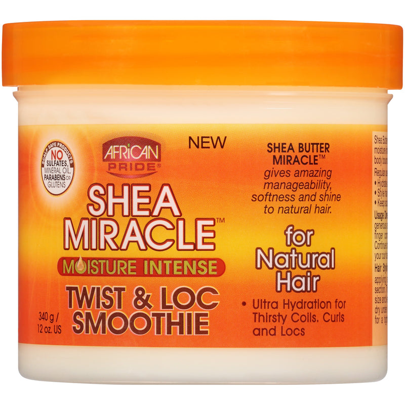 African Pride Shea Miracle - Twist & Loc Smoothie - Pelo Bueno
