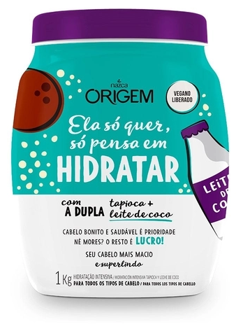Origem - Mascarilla Hidratante Leche de Coco