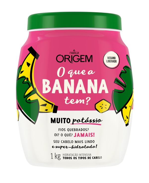 Origem - Mascarilla Nutritiva Banana