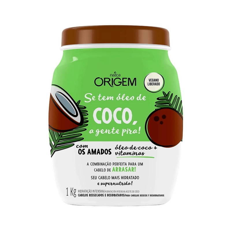 Origem - Mascarilla Nutritiva Oleo de Coco